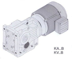 ka107 7.5kw 34.23螺旋锥齿轮减速机孔输出装配